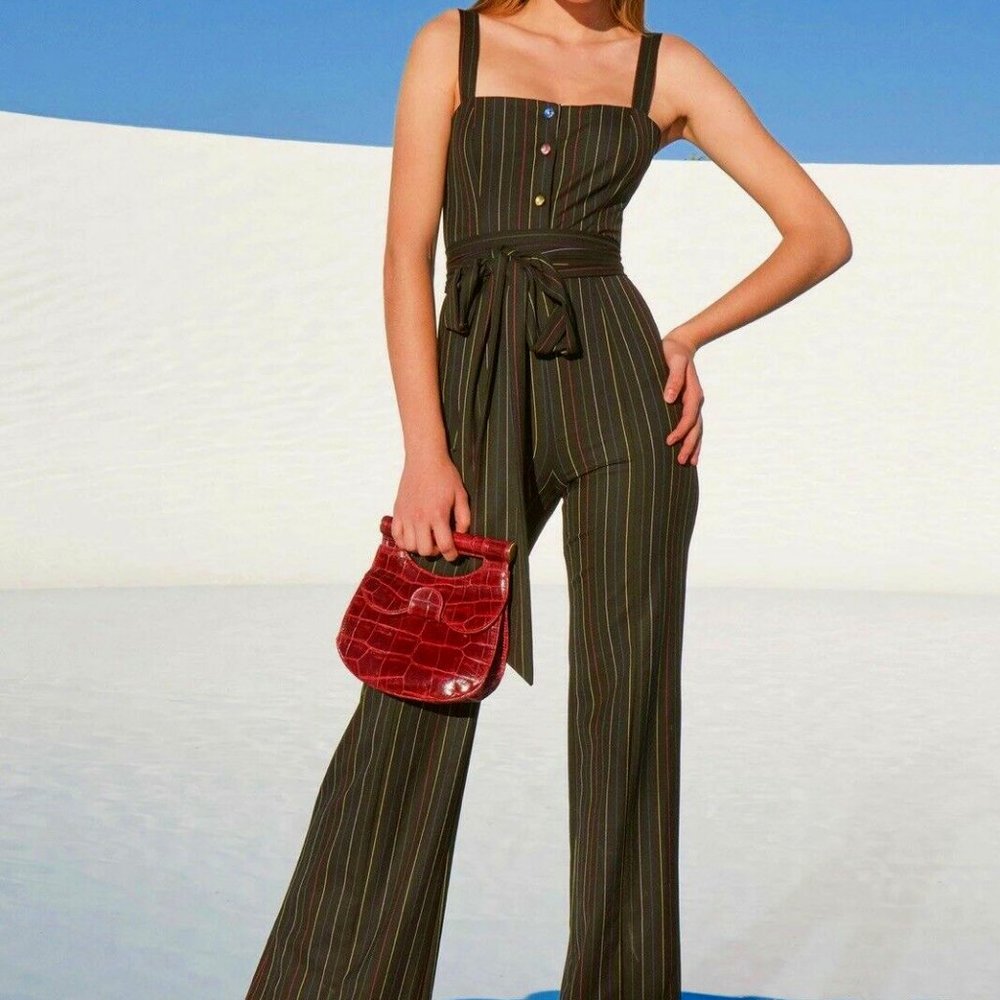 NWOT STAUD Tao Rainbow Jumpsuit